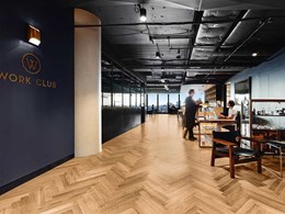 Timber flooring enhances curated workspaces at Work Club Global