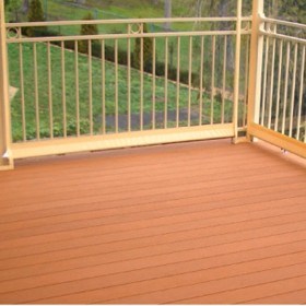 Wood Composite Decking and Screen Fencing