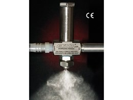 EXAIR non drip spray nozzles positively stop liquid flow