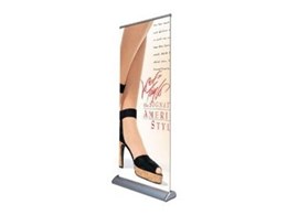 Widebody Banner Stands from Tec-know Display and Lighting