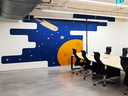 Paragon’s digitally printed graphics creating walls of difference