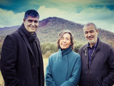 Rafael Aranda, Carme Pigem and Ramon Vilalta.&nbsp;Photography by Javier Lorenzo Domínguez
