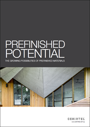 Pre-finished potential: The growing possibilities of pre-finished material