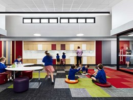 Acoustic sliding doors create adaptable learning spaces at Drouin primary school