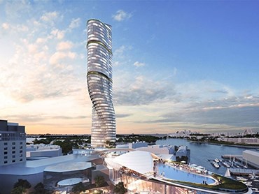 FJMT&#39;s proposal for the Star Casino Tower

