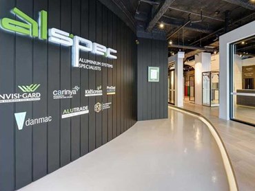 The AluSpace Edgecliff showroom is a unique collaboration space