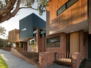 Alphington Townhouses by Green Sheep Collective. Photography by Emma Cross&nbsp;
