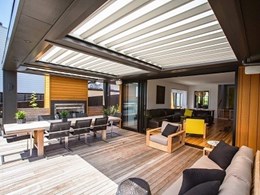 Enhance natural light in your outdoor area with Louvretec’s translucent opening roof
