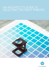 An architect's guide to selecting the right printer 