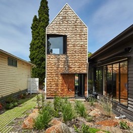 Tower House by Andrew Maynard Architects is really a village with a fifth facade