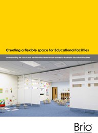 Specifying for flexibility in education spaces