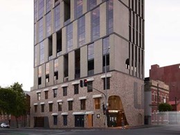 New Collingwood building speaks the local vernacular with brick inlay podium