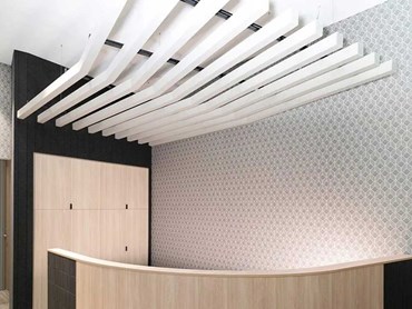 Printed Cube acoustic panels offer both acoustic absorption and design freedom