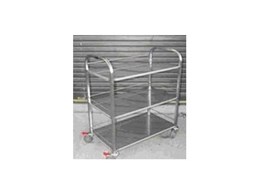 Masco Model KT 3 Kitchen style trolley from Laundry Systems Group