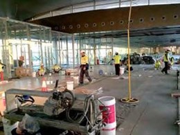 Rapid application Ardex products help meet tiling project deadline at Perth International Airport terminal 