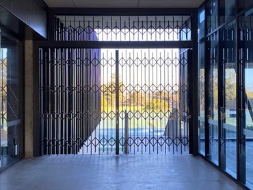 S06 expanding security doors at Balcatta High School, WA