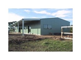 Skillion and gable roof verandahs and carports available from Trusteel