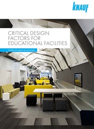 Critical design factors for educational facilities