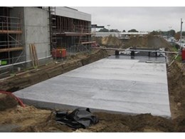 Novaplas Drainwell stormwater detention system installed at large 17,000m² distribution centre 