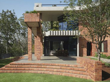 Tjuringa House featuring bricks from the PGH Smooth range