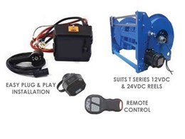 Remote control accessory now available for ReCoila steel hose reels
