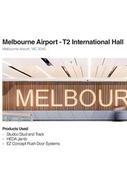 Case study: Melbourne Airport T2 International Hall