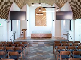 Refurbishing a significant Sydney Art Deco chapel