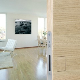 The latest in European latching from Bonaiti of Italy: A clean door without a striker plate - simple and elegant