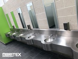 New Highfields Sport and Recreation Park fitted out with Britex stainless steel fixtures