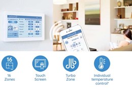 New AirTouch 3 for all in one control of air conditioning systems