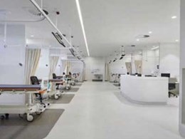 Studco concealed ceiling system installed at Cabrini Hospital