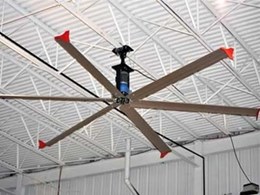 SkyBlade HVLA ceiling fans cutting costs on heating and cooling