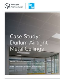 Case study: Durlum airtight metal ceilings