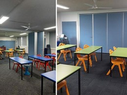 Bildspec acoustic walls enable adaptable learning spaces at Maitland High School 