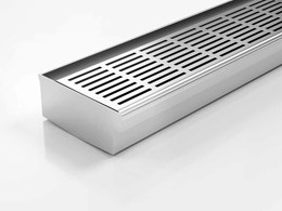Threshold drains for bi-fold doors allowing seamless continuity