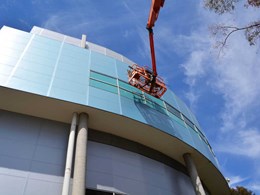Melbourne Arena facade upgraded with custom Volcore ViviD panels 