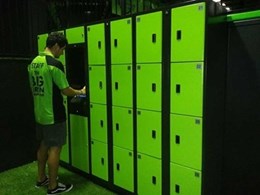 Aussie Lockers to install keyless electronic lockers at FlipOut trampoline parks