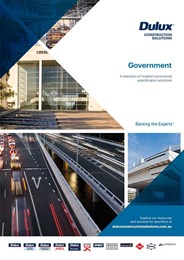 The Dulux® Construction Solutions Guide for Government 