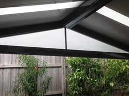 Datco Industries new pergola infills for smart gable ends