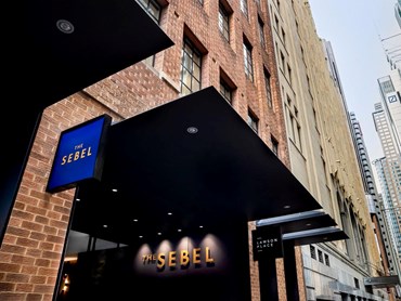 The Sebel Sydney Martin Place is an 86-room, boutique-like hotel in the heart of Sydney
