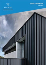 Unlock new design possibilities with  Vitraloc™ architectural steel cladding