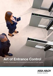 Art of entrance control: Benefits of speedgates for commercial environments & public spaces