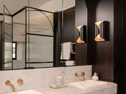 Stunning Xilo black veneer turns bathrooms into hero spaces at Federation style home