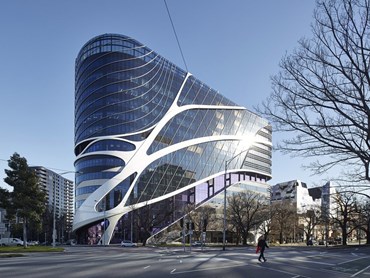 Victorian Comprehensive Cancer Centre by sthDI+MCR (Vic). Image: Victorian Comprehensive Centre&nbsp;
