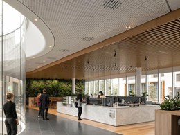 SAS colour-matched ceilings meet design intent at Chevron HQ in Perth
