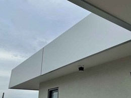 ProClad SOLID aluminium panels installed in cladding project at Kiama apartments