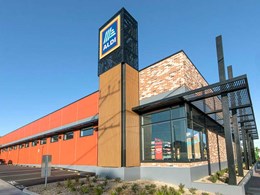 Timber look cladding key to achieving facade vision for Aldi Norwood