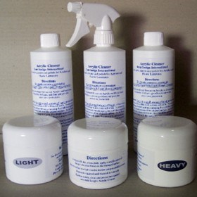 Sasign Acrylic Cleaner and Polishes
