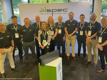 Alspec's national specification team at the AIA National Conference 