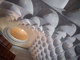 Boral’s low carbon concrete provides a stunning base for calligraphy at Punchbowl Mosque 